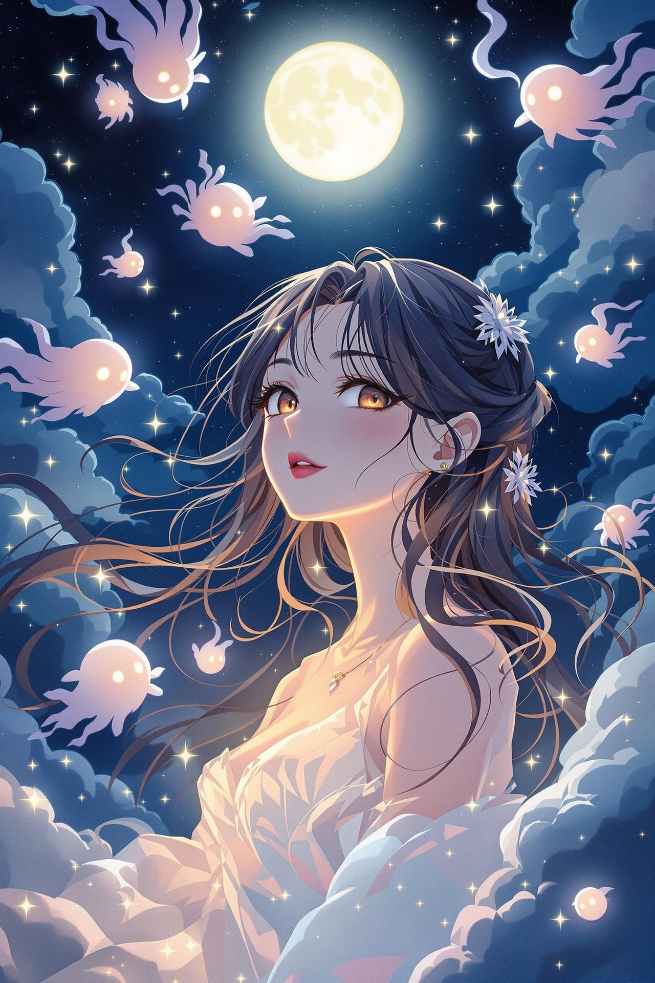 阿窝漫画 - 月下幻想曲